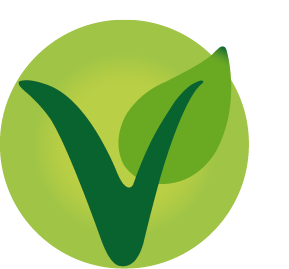 BIld zeigt Icon für vegetarisches Essen
