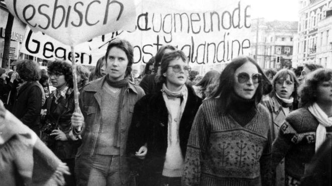 Demonstration against § 218, Westberlin, around 1974