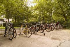Fahrradstellplatz / bicycle parking space