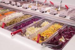 Salattheke / salad bar  © Luise Wagener