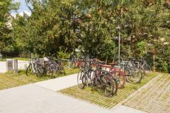 Fahrradplatz / Bicycle parking place