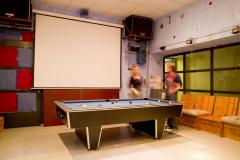 Gemeinschaftsraum mit Kicker / common room with table soccer