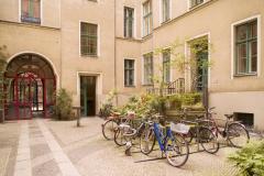 Blick in den Innenhof / view into the courtyard 